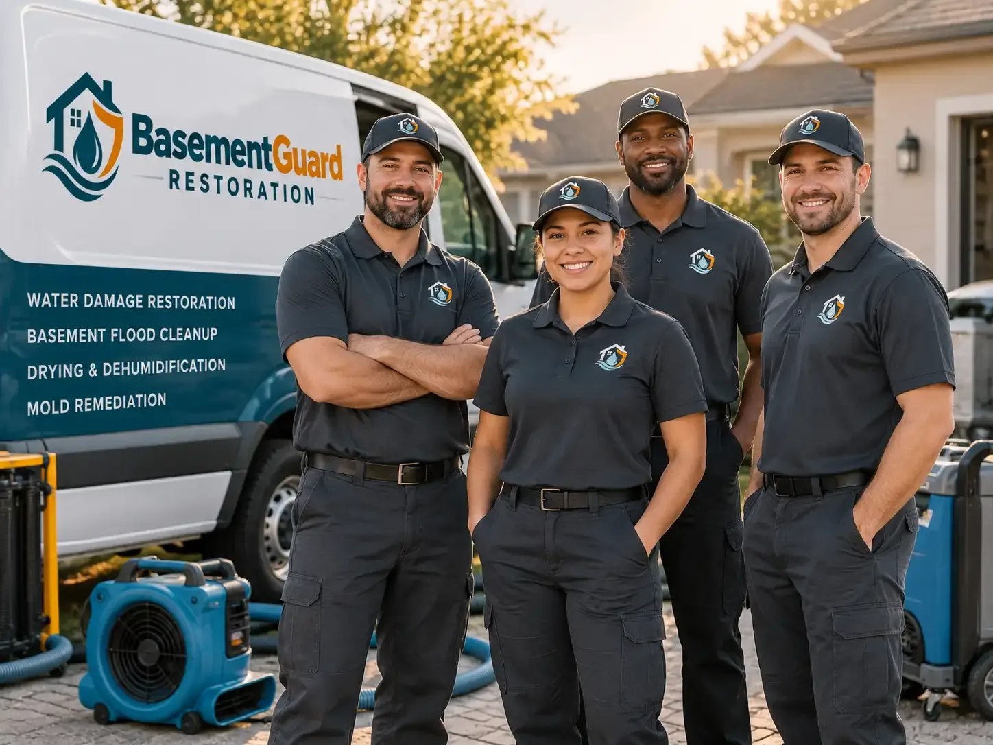 Basement Water Damage Restoration company in Wardville, OK